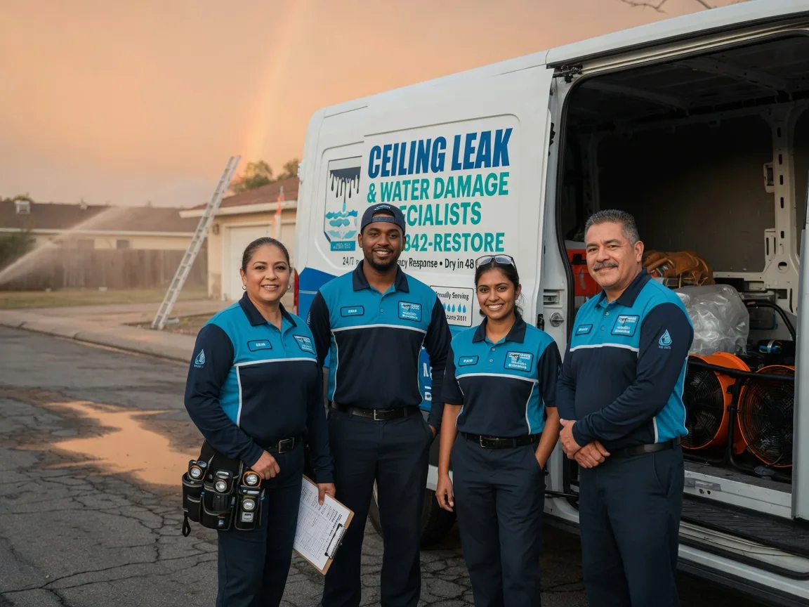 Ceiling Leak Cleanup company in Tranquillity, CA